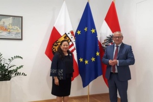 Ambassador Sriswasdi visited Upper Austria Region and had productive discussions with Mr. Wolfgang Stanek, President of the State Parliament, during which both sides exchanged views on the COVID-19 situation in Thailand and Austria, as well